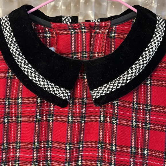 Vintage Girls Christmas dress - Picture 2 of 7